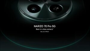 ریلمی Narzo 70 پرو فایوجی ماه آینده وارد بازار خواهد شد [+ مشخصات دوربین اصلی]