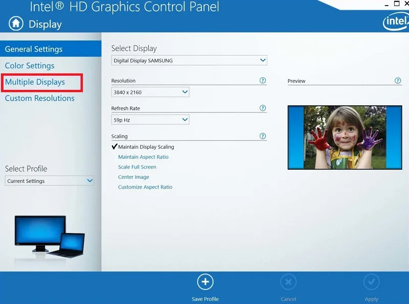 عدم پخش صدا با کابل HDMI در ویندوز 11