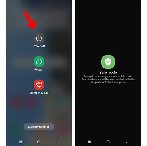 فعال کردن حالت Safe mood
