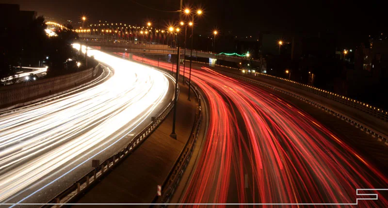 عکس گرفتن در شب 