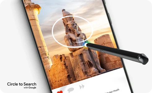 اسکن بارکد با قابلیت Circle to Search