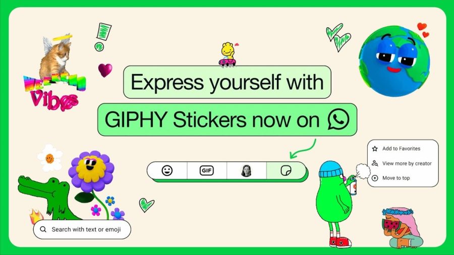 واتساپ با اضافه کردن استیکرهای Giphy مکالمات کاربران را جذاب‌تر می‌کند