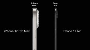 چالش‌های اپل در ساخت باریک‌ترین آیفون تاریخ؛ آیفون 17 ایر با یک بلندگو و بدون mmWave 5G در راه است!