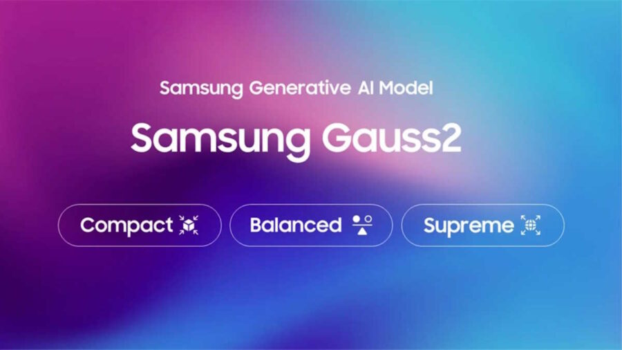 سامسونگ، هوش مصنوعی مولد Gauss 2 را معرفی کرد؛ سریع‌تر، روان‌تر و کارآمدتر