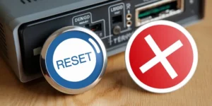 آموزش حل مشکل ریست نشدن مودم (اکثر برندها)