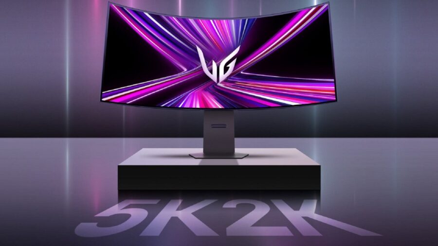 اولین مانیتور OLED خم‌ شونده جهان با وضوح 5K2K معرفی شد