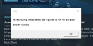 آموزش رفع ارور DirectX Runtime ویندوز 11 ، 10 و..