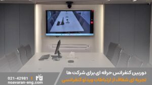 دوربین کنفرانس حرفه‌ای برای شرکت‌ها ؛ تجربه‌ای شفاف از ارتباطات ویدئو کنفرانسی