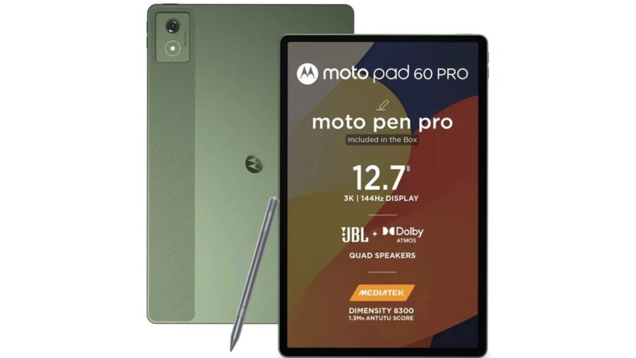 تبلت Moto Pad 60 Pro با اسپیکرهای JBL و نمایشگر 3K معرفی شد