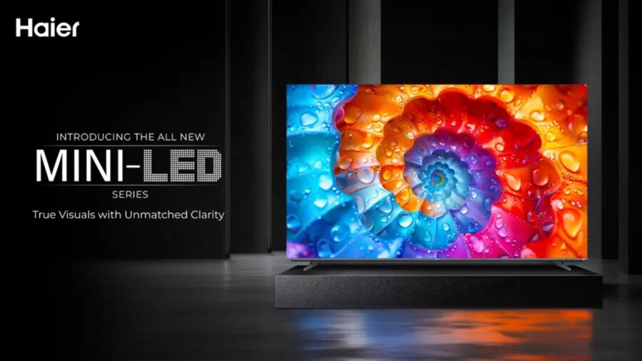 تلویزیون‌های جدید Haier M80F با نمایشگر Mini LED معرفی شدند