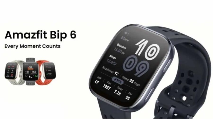 ساعت Amazfit Bip 6 با تماس بلوتوثی و شارژدهی 14 روزه معرفی شد