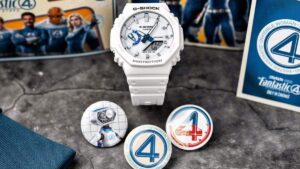 ساعت‌های خاص G-Shock با طراحی الهام‌گرفته از چهار شگفت انگیز معرفی شدند