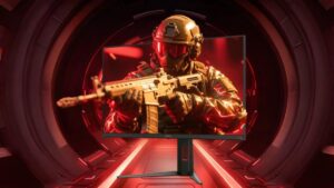 مانیتور گیمینگ 500 هرتزی AOC با پنل QD-OLED و زمان پاسخ 0.03 میلی‌ثانیه معرفی شد