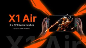 کنسول دستی وان ایکس پلیر ایکس 1 ایر با پردازنده‌های Core Ultra و نمایشگر 2K معرفی شد