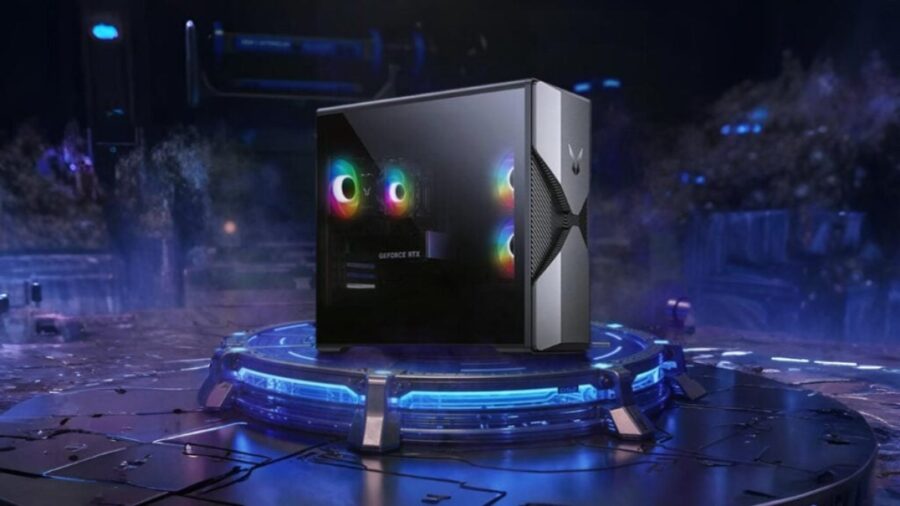 لنوو از کامپیوتر گیمینگ جدید با طراحی مکانیکی و کارت گرافیک RTX 5060 رونمایی کرد