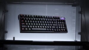 کیبورد جدید ایسوس ROG Azoth 96 HE با دقت مگنتی و نمایشگر OLED رونمایی شد